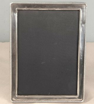 Sterling Silver Photo/picture Frame By Carrs Of Sheffield,  Hallmarked 1991
