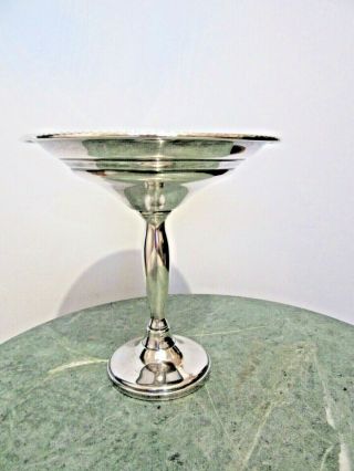 Vintage Sterling Silver 925 Weighted 5 1/2 " Tall Candy Dish 931