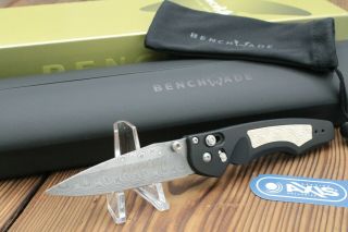 Benchmade Gold Class Emissary Spring Assisted Axis Knife (3 " Damasteel) 470 - 131