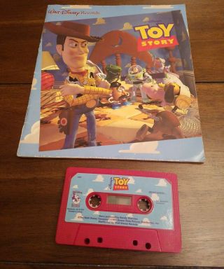 Disney Toy Story Read Along 24 Page Book With Cassette 1995,  Walt Disney