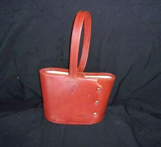 Vintage King Ranch Leather Bag Wrench Hunting