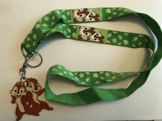 2004 Chip And Dale Pin Trading Lanyard