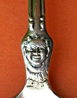 African American Black Boy Topsy Uncle Toms Cabin Sterling Silver Souvenir Spoon