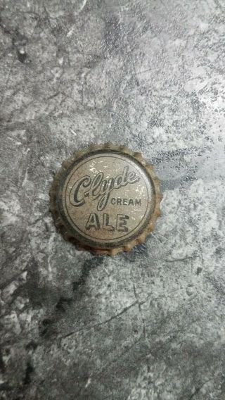 Clyde Cream Ale Beer Soda Bottle Cap Cork - Lined