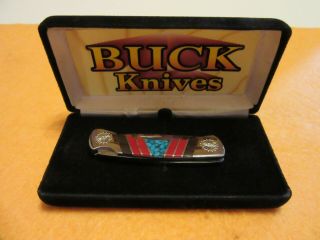 Buck 505 Knight Knife By David Yellowhorse Usa Knife Rare