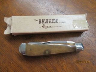Vintage Wildlife Trapper Knife 1 Of 300 Pattern No.  80 U S A