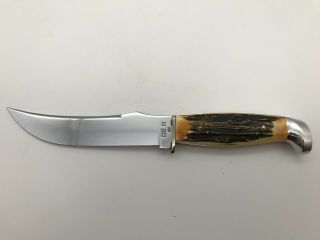 Case Xx Usa 523 - 6 Stag Handle Fixed Blade Knife 10.  25 " 1965 - 69