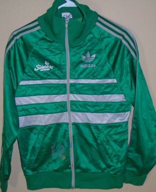 Vintage 1984 - 85 Dallas Sidekicks Mike Twellman Adidas Game Soccer Jacket