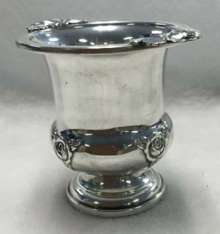 Mueck Cary Co Sterling Silver Toothpick Holder