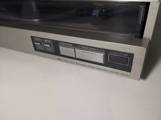 For repair - Vintage Sony PS - FL1 Turntable Front Loading 2