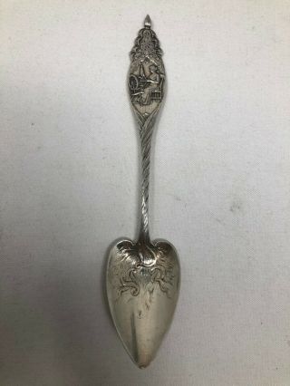 Durgin Sterling Silver Souvenir Spoon Dar Daughters Of The American Revolution