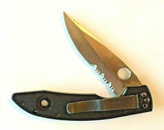 Benchmade Usa Bali - Song Ats - 34 Left - Handed Lock Blade Pocket Knife