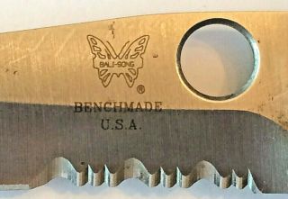 BENCHMADE USA BALI - SONG ATS - 34 LEFT - HANDED LOCK BLADE POCKET KNIFE 3