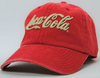 Coca - Cola Red Hat American Needle Licensed Baseball Cap (nr)