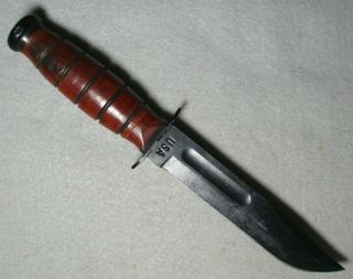 U.  S.  Marine Corps Fighting Knife,  Made About 1985,  In The Box