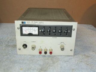 Vintage Hp Hewlett Packard 6111a Dc Power Supply J702