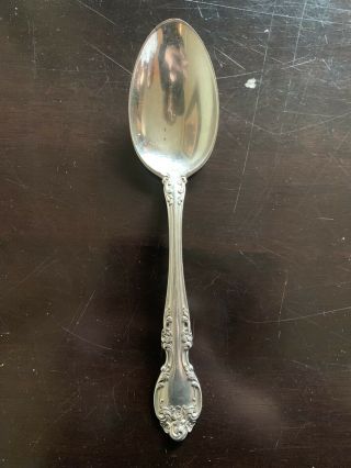 Sterling Gorham Melrose Serving Spoon 8 1/4” 82 Grams No Mono
