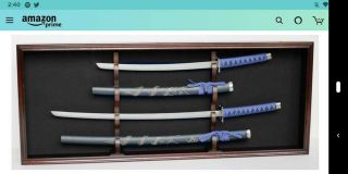 Sword Display Case For 2 Swrods