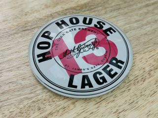 Hop House 13 Lager Beer Tap Font Badge Emblem Logo Pump Clip Pub Man Cave