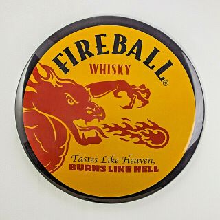 17  Fireball Whiskey Dome Metal Sign Bedroom,  Living Room,  Home Bar,  Man Cave