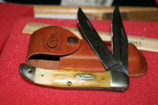 Awesome Vintage 1965 - 69 Case Xx,  5265,  Stag With Lanyard Hole & Sheath