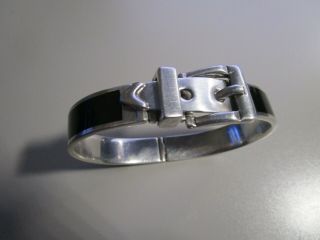 Vintage Sterling Silver.  925 Designer Fallaci Cuff Bracelet - Italy -