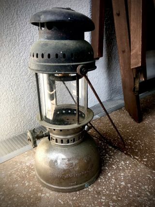 Vintage Brass Petromax Baby 821 Oil Kerosene Lantern German Lantern