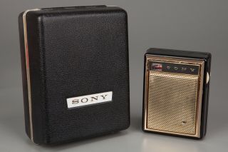 Vintage 1961 Sony Tr - 730 Micro 7 Transistor Radio