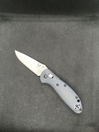 Benchmade 556 - 1 Gray G - 10 Mini Griptilian Axis Knife Cpm - 20cv Blade No Box
