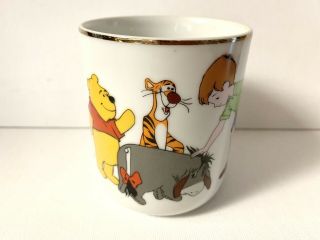 Vintage Walt Disney Productions Winnie The Pooh Mug Disneyland Made In Japan