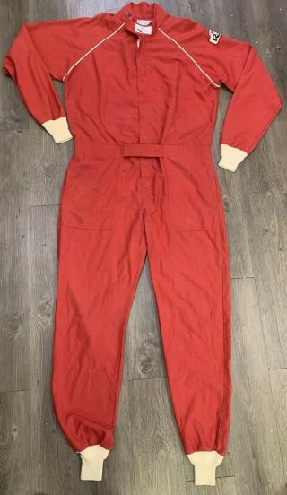 Vtg Bell Racestar Men’s Flame Resistant Nomex Iii Race Suit Size Large