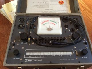 Vintage Knight Allied Radio Vacuum Tube Tester - 600 Or 600a