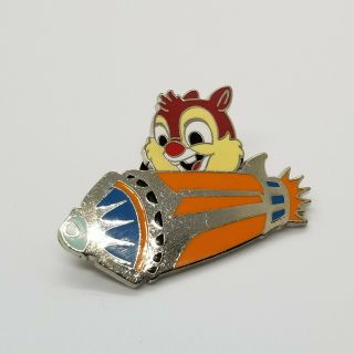 Disney Pin 2014 Chip And Dale Rocket Ship Baby Characters