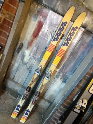 Vintage K2 Team Freestyle 44 Ballet skis size 160 cm 2