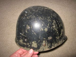 WWII vintage US Army paratrooper airborne helmet liner 2