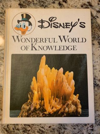 Disney’s Wonderful World Of Knowledge,  Vol 8 – 1971 Hc Vintage I33