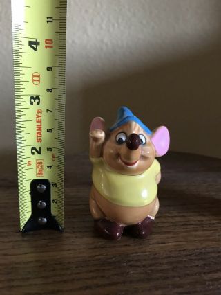 Disney Gus The Mouse (from Cinderella) Ceramic Figurine 2 3/4”