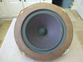 Vintage Advent Loudspeaker Woofer W/masonite Ring / Refoamed 2