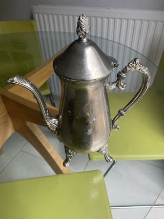 Antique Solid Silver Coffee Pot