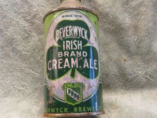 Beverwyck Irish Brand Cream Ale Cone Top
