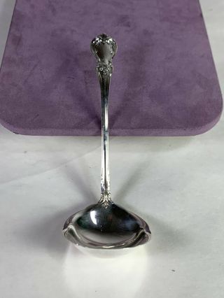 Vintage Towle Old Master Sterling Silver Gravy Jam Serving 5 - 1/2 " Curved Spoon B