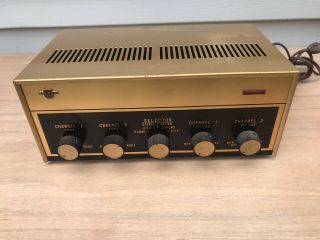 Calrad Sa - 12b Integrated Stereo Tube Amplifier Single Ended Vintage Japanese Amp