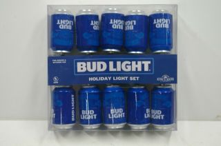 Budweiser Beer Can String Lights Plug In Patio Van Awesome Bud Light