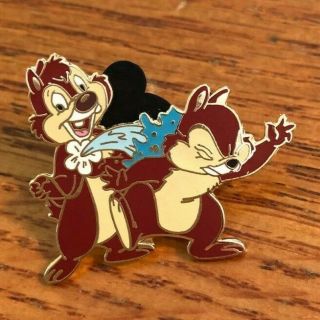 Disney Chip And Dale Squirting Flower 2005 Pin