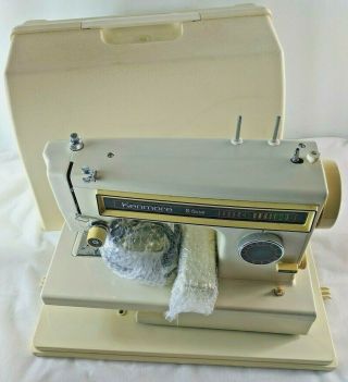 Vintage Sewing Machine Convert Arm Sears Kenmore 158.  13450 - Stitch 8