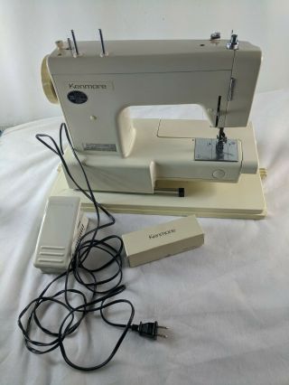 Vintage Sewing Machine Convert Arm Sears Kenmore 158.  13450 - Stitch 8 3