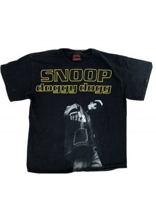 Vtg 2005 Snoop Doggy Dogg Death Row Records Concert Tour T Shirt All Over Print