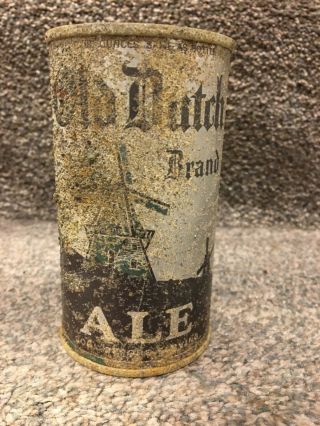 Old Dutch Brand Ale,  Oi/irtp;12oz Flat Top Beer Can; Brooklyn,  Ny; Very Rare