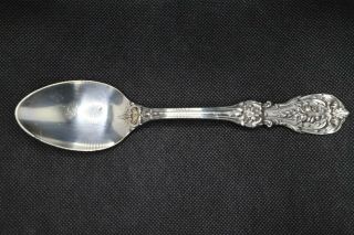 Reed & Barton Francis I Sterling Silver Dessert Oval Soup Spoon 7 - 1/4 "