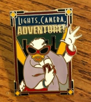 Adventures Disney Lights,  Camera,  Adventure Daisy Duck Pin